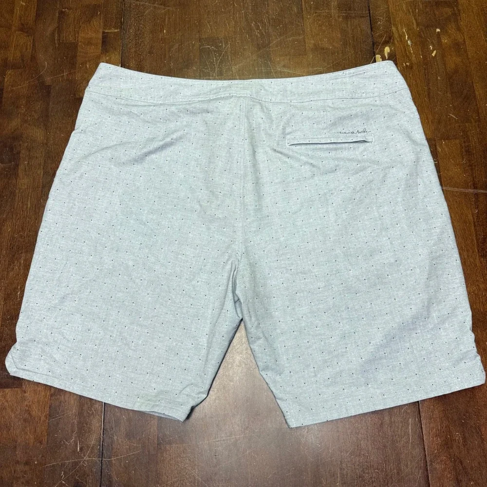 2 lot of Travis Mathew Board Shorts XXL Men 42 Blue Grey Tropical Stretch 2 Pack